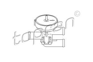 Клапан системы охлаждения, OPEL Astra, Corsa, Combo, 1.2-2.0, 94-04