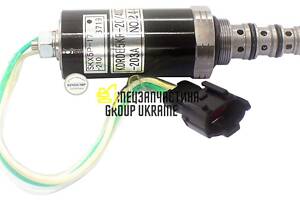 Клапан-соленоїд гідронасосу Kawasaki K5V200DPH KDRDE5KR-20/40C13-203A Handok