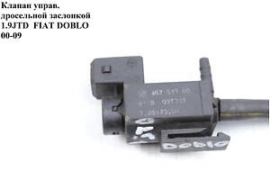 Клапан управ. дросельной заслонкой 1.9JTD FIAT DOBLO 00-09 (ФИАТ ДОБЛО) (46754960, 7.22341.08.0, 7.28170.00, 722341080,