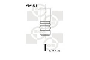 Клапан випуск. ASTRA G/VECTRA B/C 2.2i 00-