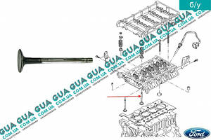 Клапан випускний (27.8x122.2x7) 1305906 Ford/ФОРД TRANSIT 2000-2006/ТРАНЗИТ 00-06