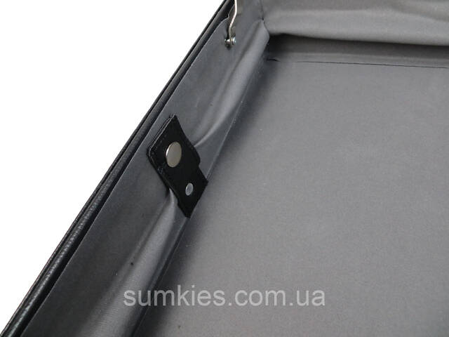 Класичний кейс, тренер з екошкіри Portfolio чорний - Фото 10