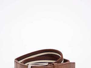 ? Уцінка Класичний ремінь унісекс, коричневого кольору,