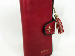 Клатч портмоне кошелек Baellerry N2341, Женский эксклюзивный кошелек, Небольшой кошелек. Цвет: красный