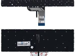 Клавиатура для ноутбука Lenovo IdeaPad 700 700-17ISK Black с подсветкой No Frame RU High Copy