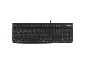Клавиатура Logitech K120 USB Ukr, Black (920-002643)