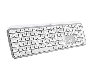 Клавіатура Logitech MX Keys S Wireless UA Pale Grey (920-011588)