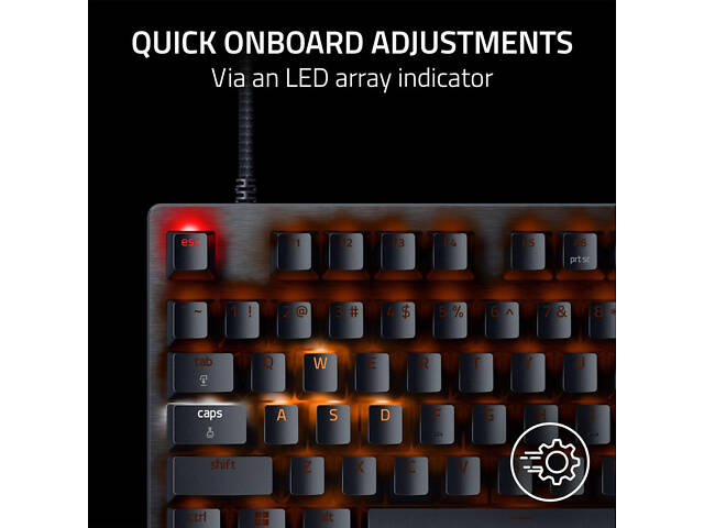 Клавиатура Razer Huntsman V3 Pro TKL USB UA Black (RZ03-04980100-R3M1) - Фото 6