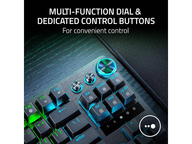 Клавиатура Razer Huntsman V3 Pro TKL USB UA Black (RZ03-04980100-R3M1) - Фото 7