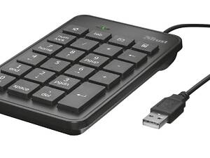 Клавіатура числова Trust Xalas USB Numeric Keypad BLACK (22221_TRUST)