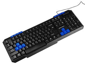 Клавіатура комп'ютерна дротова Grunhelm KB-606WD 1.5 м чорна