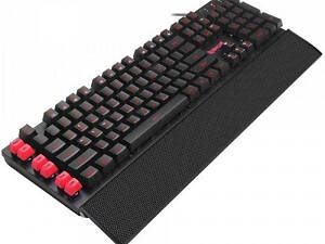 Клавиатура игровая Redragon Yaksa K505 USB UKR (7 цветов) + 26 кнопок Черный