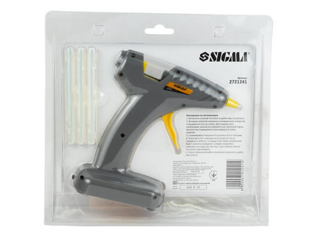 Клейовий пістолет Sigma автономний 8 мм 8 Вт/6 В (2721241) - Фото 7