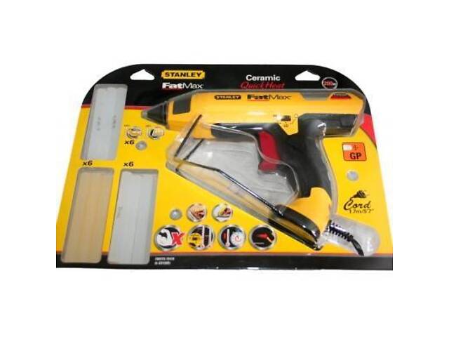 Клеєвий пістолет Stanley FatMax, з набором аксесуарів, 11,3мм. (FMHT6-70418) - Фото 4