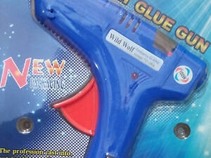 Клеевой пистолет Wild Wolf YL-100W под Толстые 11мм СИНИЙ