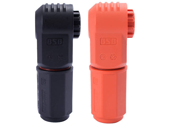 Клеми прохідні 250A 1500V DC для акумуляторів IP67 помаранчева/чорна [i095002] E.NEXT e.tc.dc.industrial.250 - Фото 3