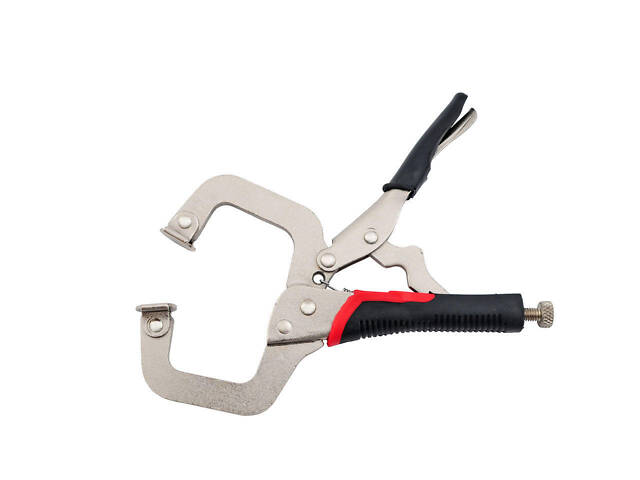 Клещи зажимные Intertool 280 мм C-образные (UT-5206)