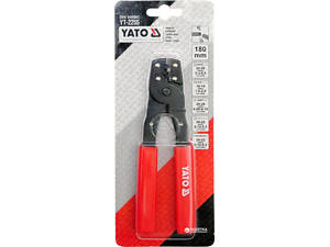 Клещи Yato для обжима и зачистки проводов 180 мм (YT-2255)