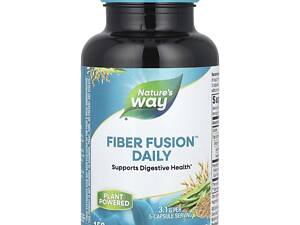 Клітковина Nature's Way Fiber Fusion Daily 150 вегетаріанських капсул