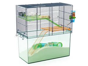 Клетка для грызунов Savic Habitat 52х26х52,5 см Синий с зеленым (5411388050702)