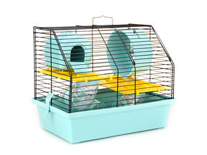 Клетка для грызунов Вилла Люкс 2 (335 х 225 х 282) краска голубая