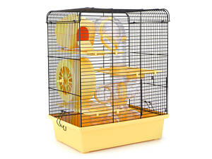Клетка для хомяка 'Хомяк 3 Люкс' (335 х 230 х 430) краска беж