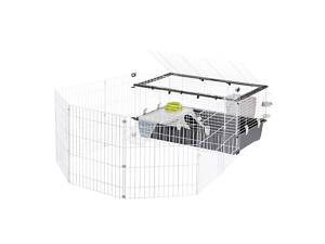 Клетка для кроликов и морских свинок с садком и аксессуарами Ferplast ParkHome (Ферпласт ПаркХоум)