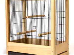 Клетка для попугая LOFT- Ретро (465х290х500)мм Бежевый