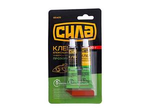 Клей епоксидний Сила — 20 г прозорий
