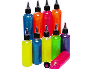 Клей с блестками COLOR-IT 120SP баночки 120мл 6 цветов