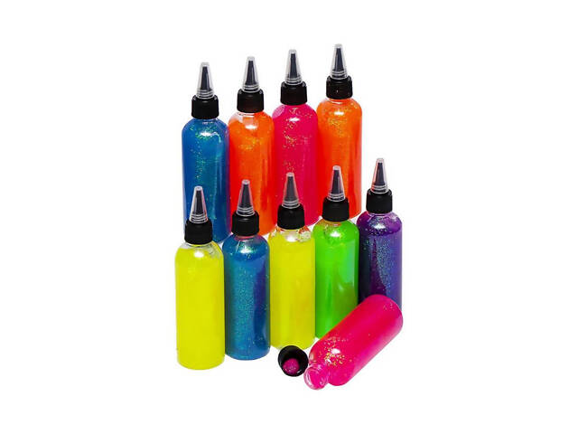 Клей с блестками COLOR-IT 120SP баночки 120мл 6 цветов - Фото 1 Клей с блестками COLOR-IT 120SP баночки 120мл 6 цветов - Фото 1