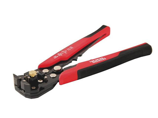 Кліщі автоматичні для зняття ізоляції MASTERTOOL 0.2-6.0 мм² CrMoV 75-2270 Кліщі автоматичні для зняття ізоляції MASTERTOOL 0.2-6.0 мм² CrMoV 75-2270