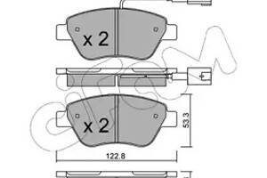 KLOCKI HAMULC. FIAT PUNTO EVO 09-