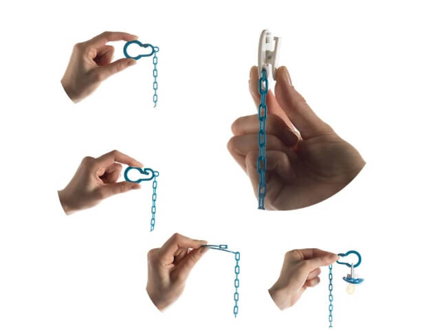 Кліпса для пустушок Baboo Transport 0+ мес (90422) - Фото 5