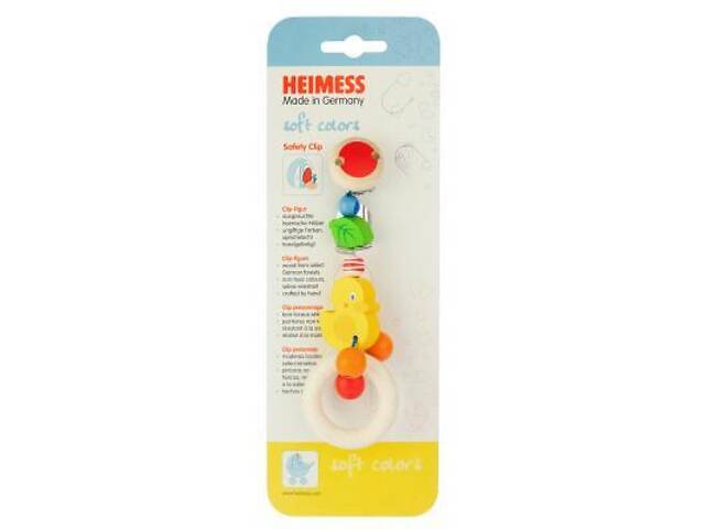Кліпса для пустушок Heimess Уточка (736100) - Фото 5