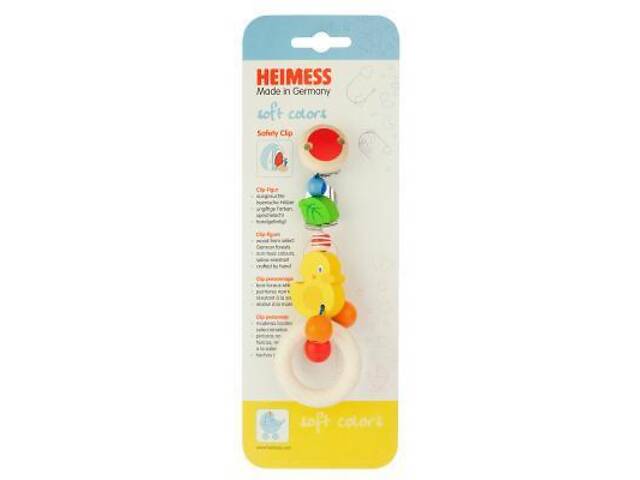 Кліпса для пустушок Heimess Качка (736100) - Фото 5