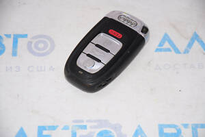 Ключ Audi Q5 8R 09-17 тип1, smart, 4 кнопки, затерт, дефект хрома