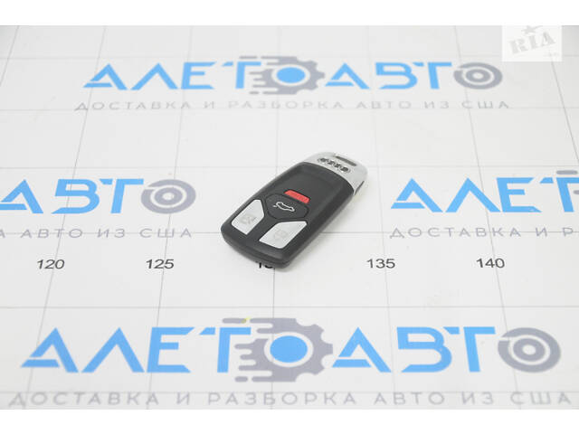 Ключ Audi Q5 80A 18- keyless, 4 кнопки, тип 1, царапины