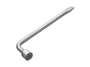 Ключ балонний L-подібний Intertool 21 х 350 мм (XT-4221)