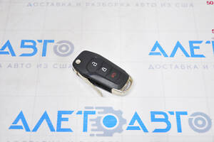 Ключ Ford Ecosport 18-22 keyless 3 кнопки, залипает открытие жала