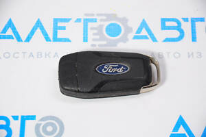 Ключ Ford Fusion mk5 13-16 4 кнопки, раскладной, обломан ключ