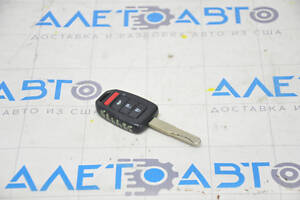 Ключ Honda Civic X FC 16-21 4 кнопки, потертая эмблема