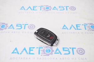 Ключ Hyundai Sonata 15-17 4 кнопки, потёрт