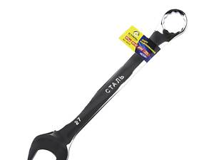 Ключ комбінований дзеркальний Сталь 48470 106984 27 мм сірий