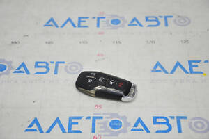 Ключ Lincoln MKZ 13-16 smart, 5 кнопок, облез хром