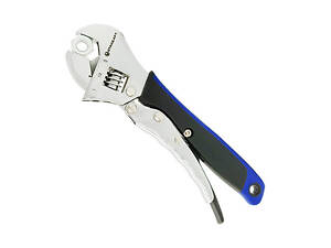 Ключ разводной с фиксатором 250мм, 0-35мм СТАНДАРТ AWG4250