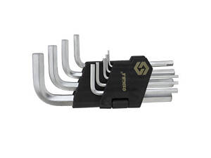 Ключ Sigma набір шестигранних 9шт 1.5-10мм CrV, короткі (4022011)