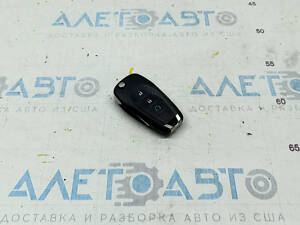 Ключ smart Chevrolet Trax 19-22 4 кнопки, потерт