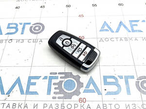 Ключ smart Ford Fusion mk5 17-20 5 кнопок, под автозапуск, царапины