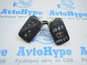 Ключ smart key Lexus LS460 LS600h 07-12 4 кнопки 89904-30270